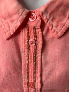 Pink Soft Surroundings Linen XL top.  Retail is $99.00